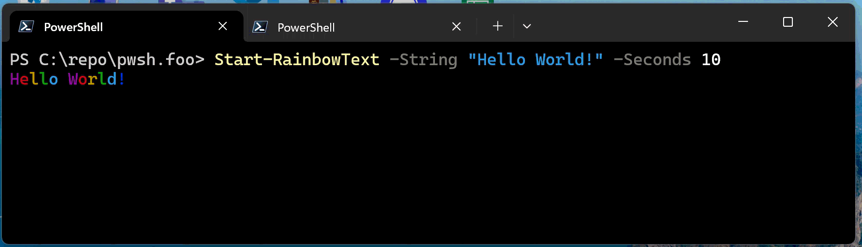 Hello World!